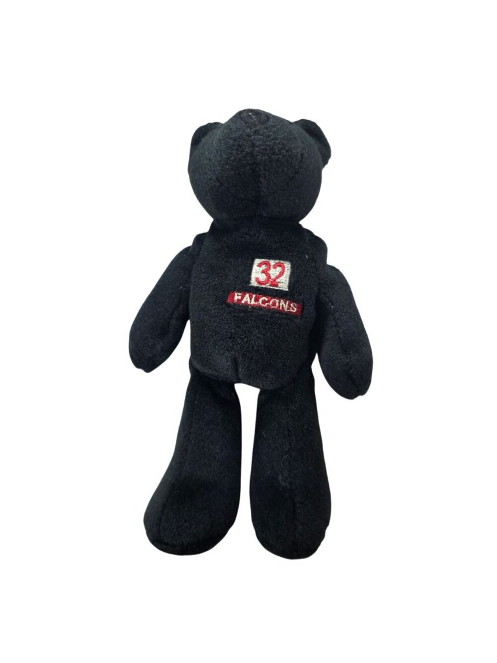 Limited Treasures Bear Anderson 32 Falcons Black Plush Collectible